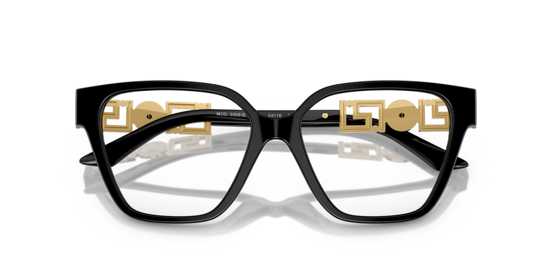 Versace VE3358B in Black / Demo Lens (GB1) - Alternate View
