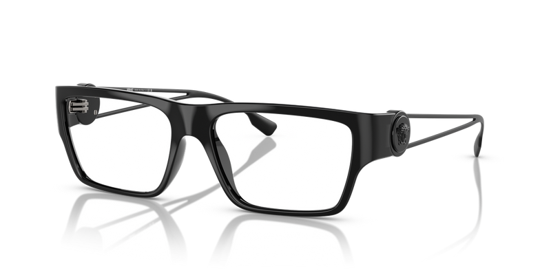 Versace VE3359 in Matte Black / Demo Lens (5360) - Front View