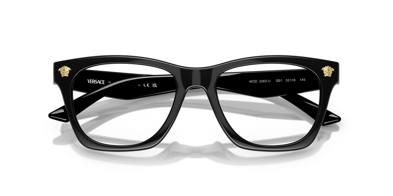 Versace VE3363U in Black / Demo Lens (GB1) - Alternate View