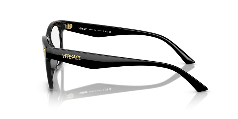 Versace VE3363U in Black / Demo Lens (GB1) - Alternate View