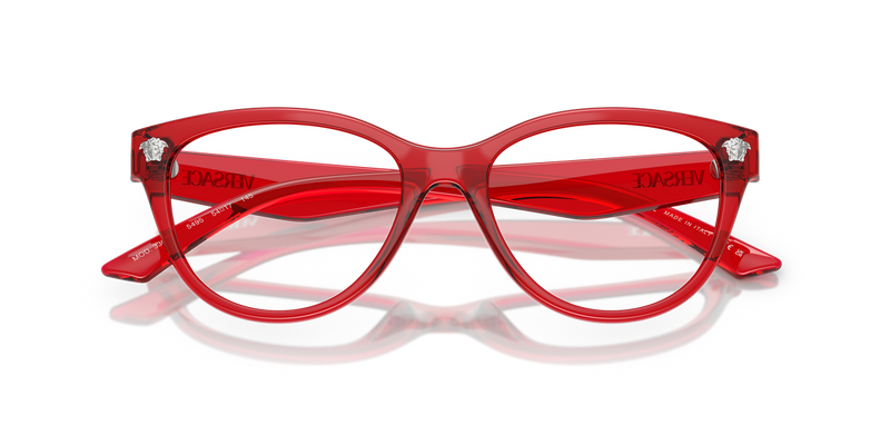 Versace VE3365U in Red / Demo Lens (5495) - Alternate View