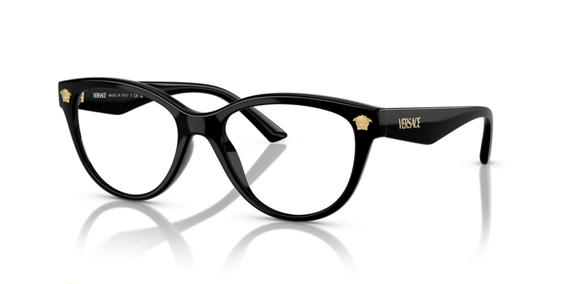 Versace VE3365U in Black / Demo Lens (GB1) - Alternate View