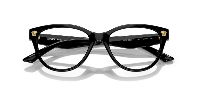 Versace VE3365U in Black / Demo Lens (GB1) - Alternate View