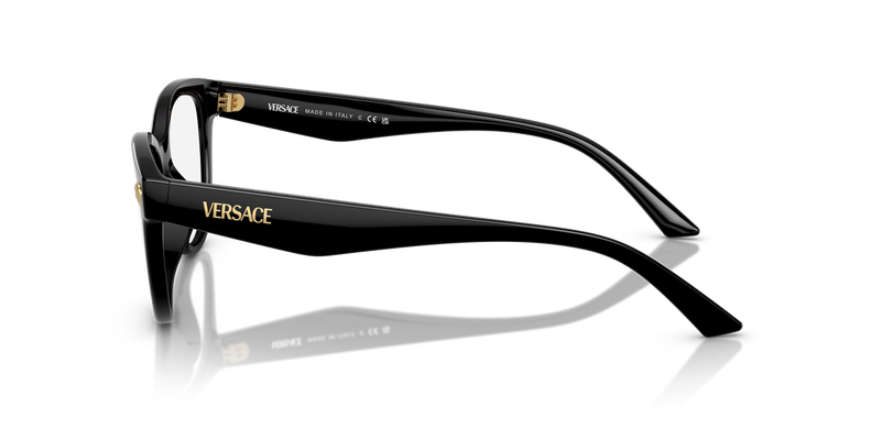 Versace VE3365U in Black / Demo Lens (GB1) - Alternate View