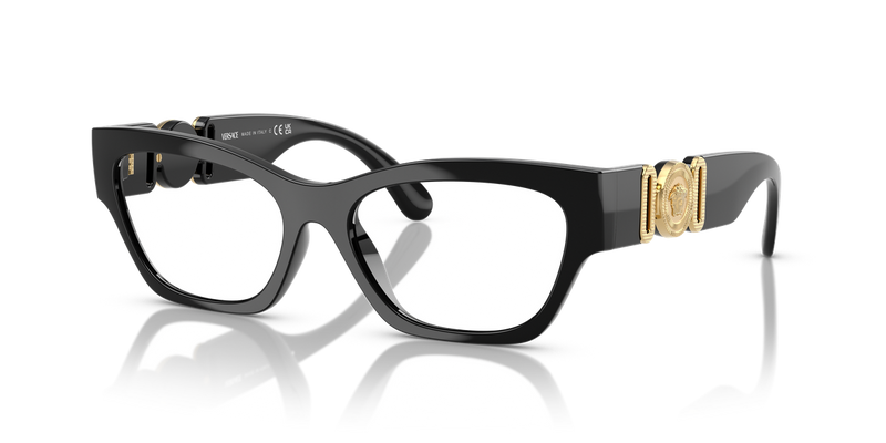 Versace VE3367U in Black / Demo Lens (GB1) - Alternate View