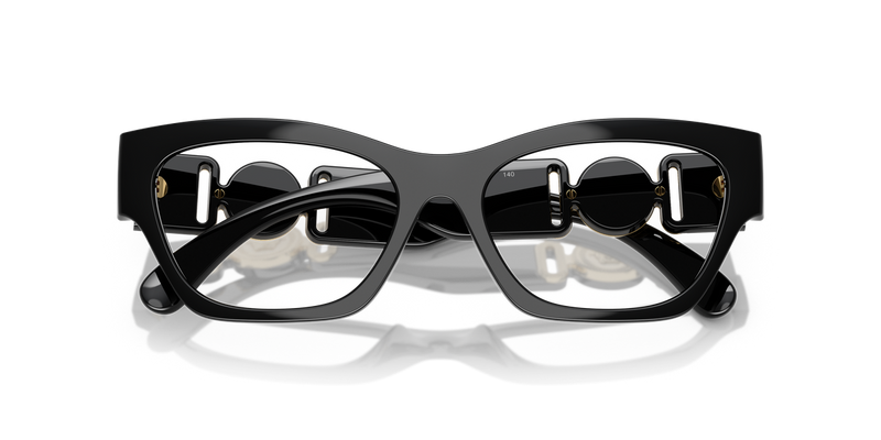 Versace VE3367U in Black / Demo Lens (GB1) - Alternate View