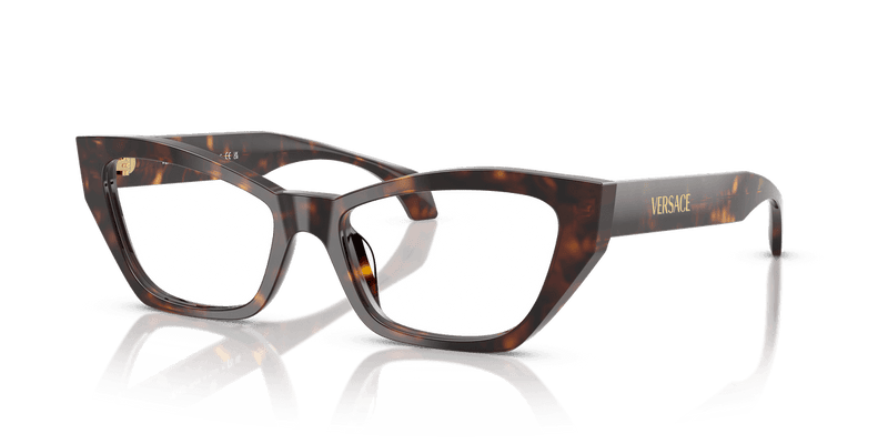 Versace VE3373U in Dark Havana (108) - Alternate View