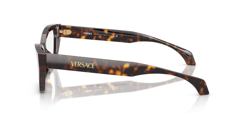 Versace VE3373U in Dark Havana (108) - Alternate View