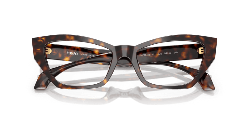 Versace VE3373U in Dark Havana (108) - Alternate View