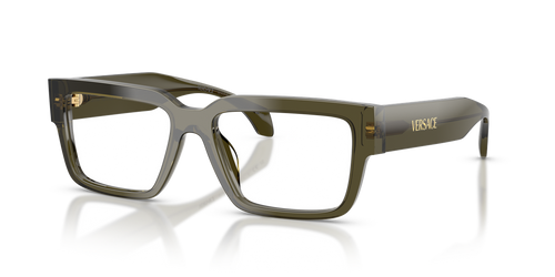 Transparent Dark Green / Demo Lens (5542)