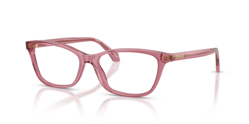 Versace VE3375 in Transparent Amarena / Demo Lens (5234) - Alternate View