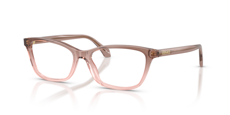 Versace VE3375 in Brown/Pink / Demo Lens (5435) - Front View