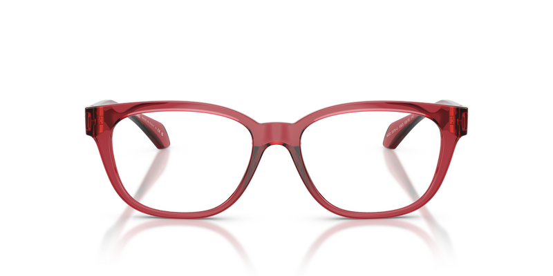 Versace VE3376U in Transparent Red / Demo Lens (5523) - Alternate View