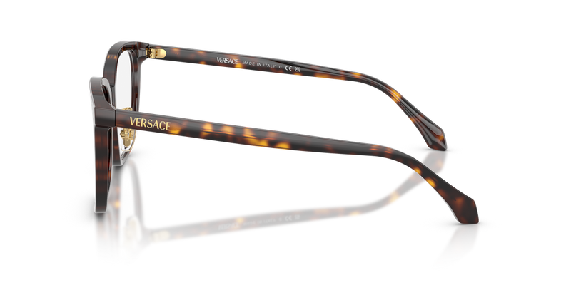 Versace VE3378D in Dark Havana / Demo Lens (108) - Back View