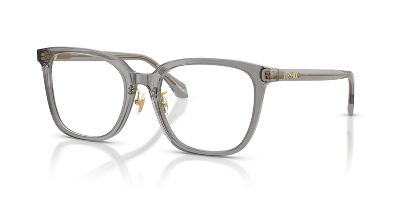 Versace VE3378D in Transparent Grey / Demo Lens (5510) - Alternate View