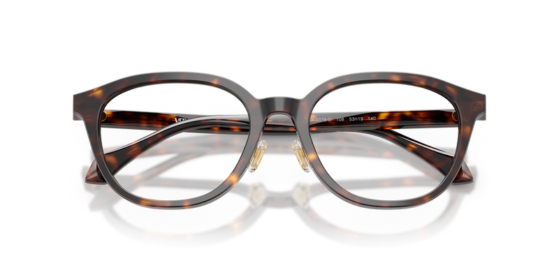 Versace VE3379D in Dark Havana / Demo Lens (108) - Side View