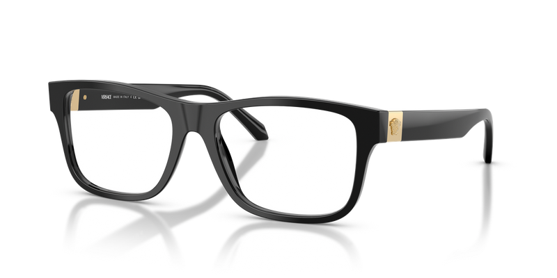 Versace VE3380 in Black / Demo Lens (GB1) - Alternate View
