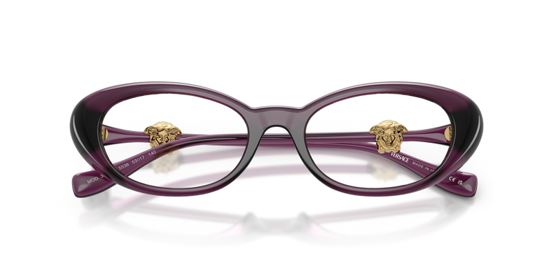 Versace VE3381U in Opal Purple / Demo Lens (5536) - Alternate View