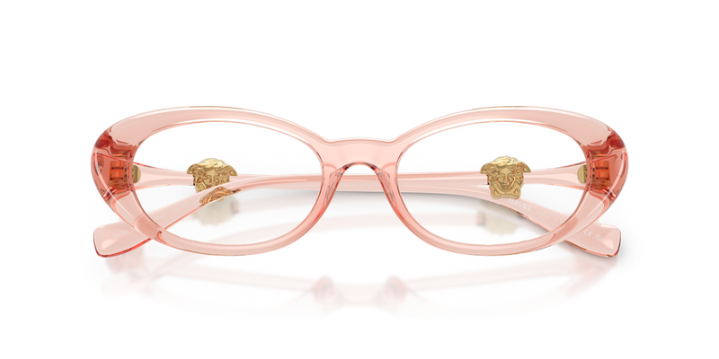 Versace VE3381U in Transparent Rose / Demo Lens (5541) - Alternate View