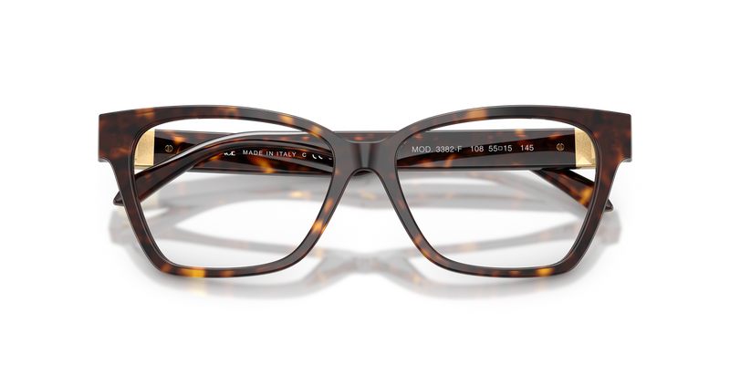 Versace VE3382F in Havana / Demo Lens (108) - Side View