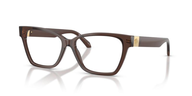 Versace VE3382F in Brown Transparent Gradient Beige / Demo Lens (5332) - Alternate View