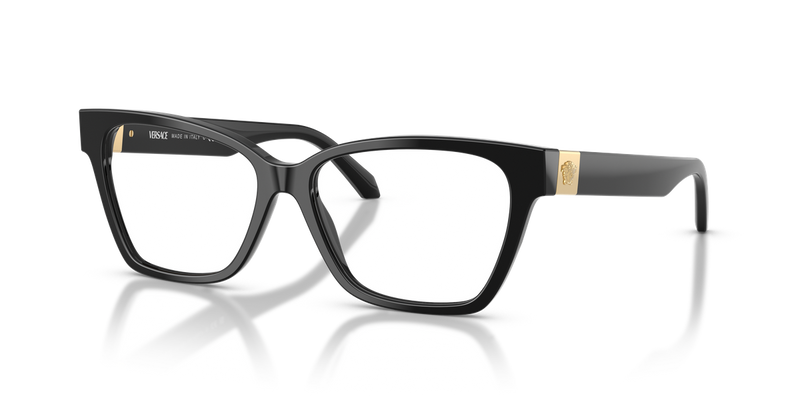 Versace VE3382 in Black / Demo Lens (GB1) - Alternate View