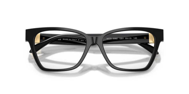 Versace VE3382 in Black / Demo Lens (GB1) - Alternate View