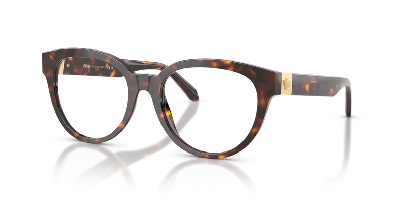 Versace VE3384F in Havana / Demo Lens (108) - Front View