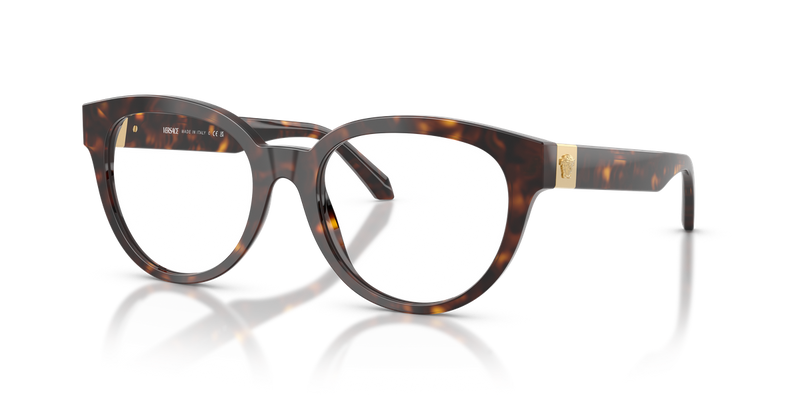 Versace VE3384 in Havana / Demo Lens (108) - Front View