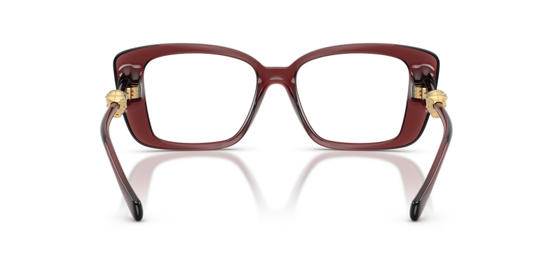 Versace VE3385U in Transparent Red / Demo Lens (5539) - Alternate View