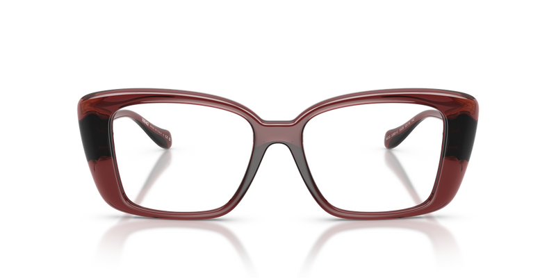 Versace VE3385U in Transparent Red / Demo Lens (5539) - Alternate View