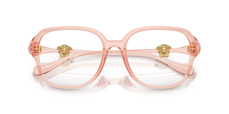 Versace VE3386D in Transparent Pink / Demo Lens (5533) - Alternate View