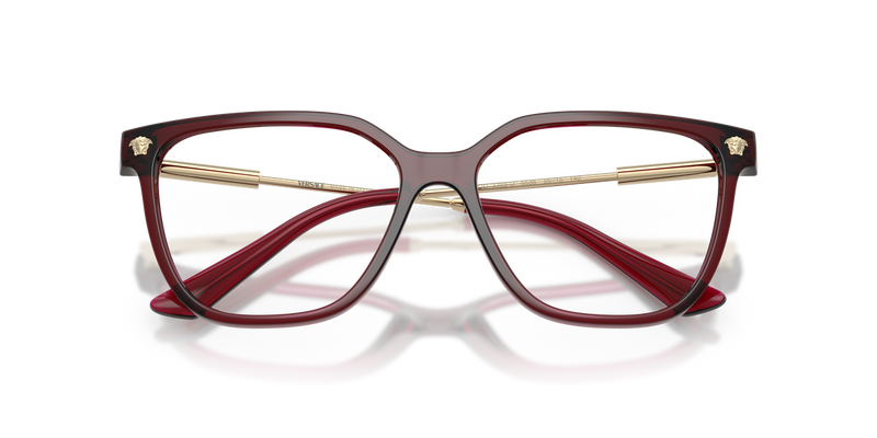 Versace VE3388U in Cherry Transparent / Demo Lens (5538) - Alternate View