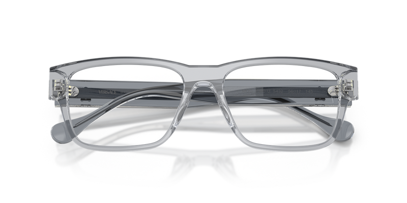 Versace VE3390U in Transparent Grey / Demo Lens (5432) - Alternate View