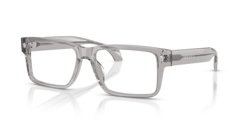 Versace VE3391U in Light Grey Transparent / Demo Lens (593) - Alternate View