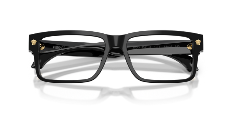 Versace VE3391U in Black / Demo Lens (GB1) - Alternate View