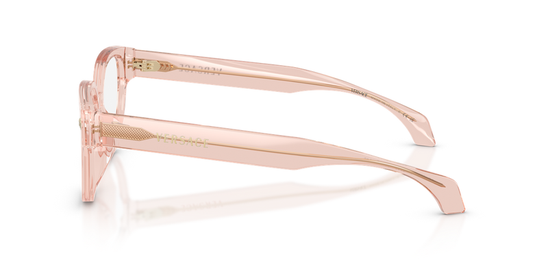 Versace VE3394D in Transparent Pink / Demo Lens (5339) - Back View