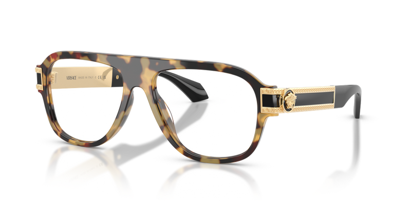 Versace VE3395U in Brown Havana - Alternate View