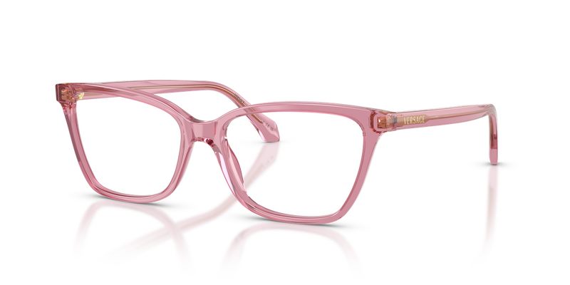Versace VE3398F in Transparent Pink - Alternate View