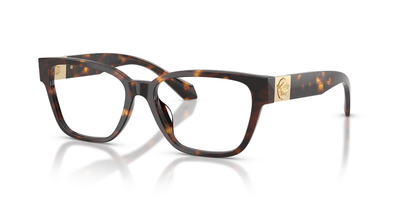 Versace VE3401U in Dark Havana - Front View