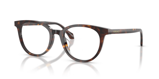 Versace VE3404D - Dark Havana / Demo Lens (108)