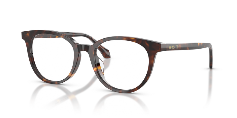 Versace VE3404D in Dark Havana - Front View