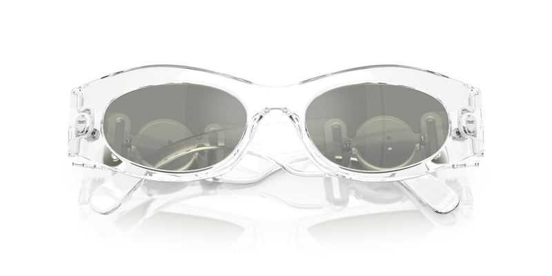 Versace VE4480U in Crystal / Green Mirror Silver (148/30) - Alternate View