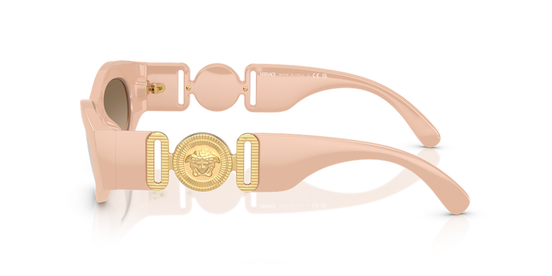 Versace VE4480U in Nude / Brown Gradient Grey Mirror Silver (54946I) - Alternate View