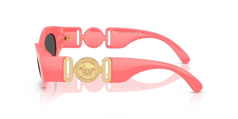 Versace VE4480U in Guava / Dark Grey (553187) - Alternate View