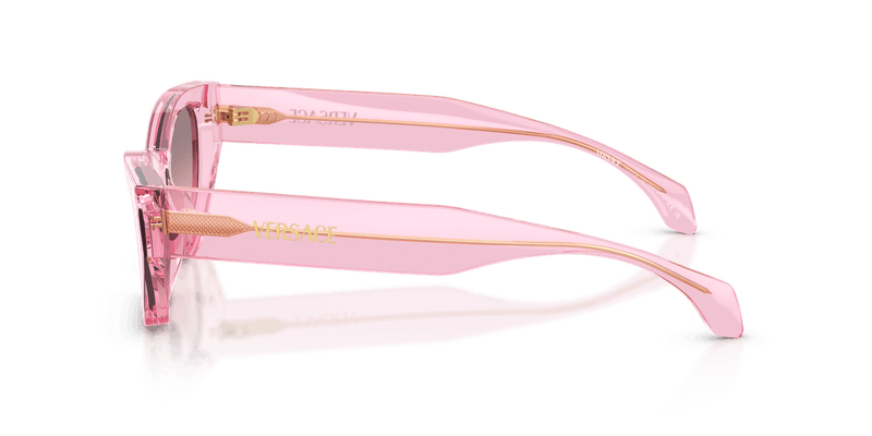 Versace VE4488U in Transparent Rose / Rose Gradient Grey (53705M) - Alternate View