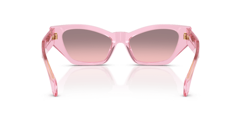 Versace VE4488U in Transparent Rose / Rose Gradient Grey (53705M) - Alternate View