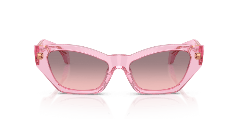 Versace VE4488U in Transparent Rose / Rose Gradient Grey (53705M) - Alternate View