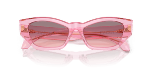 Transparent Rose / Rose Gradient Grey (53705M)