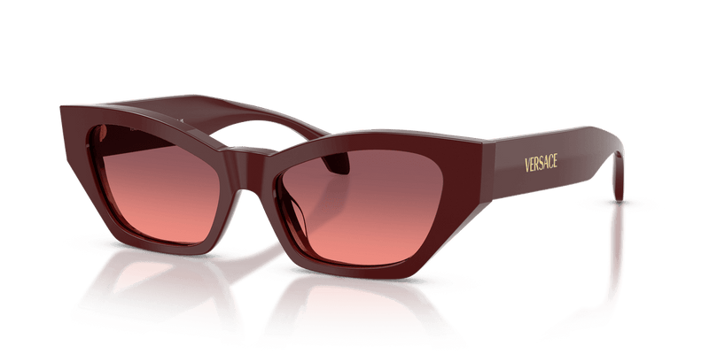Versace VE4488U in Solid Red / Pink Gradient Violet (551520) - Front View